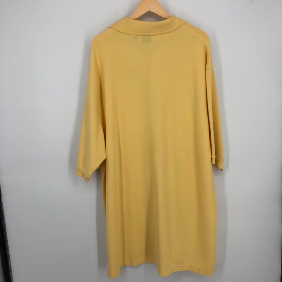 Jos A Bank Mens‎ Traveler Polo Size 2XLT Butter Yellow Short Sleeve Nwt - Picture 10 of 14